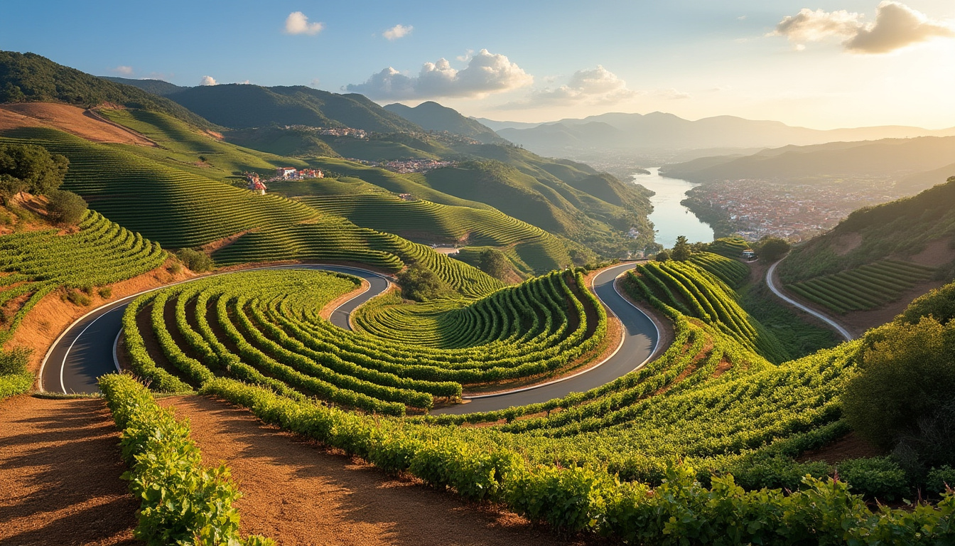 partez à la découverte de la route du douro et vivez une escapade mémorable dans la magnifique région du minho au portugal. panorama époustouflant, villages pittoresques et saveurs authentiques vous attendent pour un voyage inoubliable.
